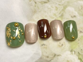 ネイルサロン マハロ(Nail salon MaHaLo)/新規付替オフ込☆フット¥7300