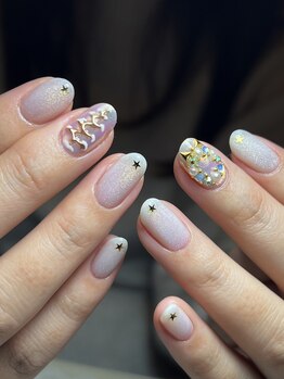 ネイルサロン プール ヴー(Nail Salon Pour Vous)/【定額】クリスマスネイル