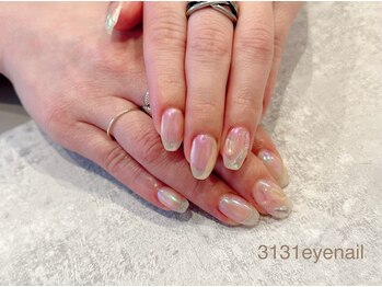 ちゅるんミラーネイル♪