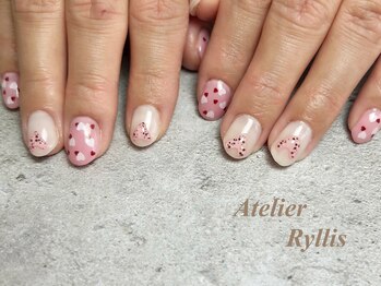 アトリエ リリス(Atelier Ryllis)/いちごミルクネイル