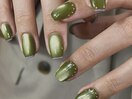 個性派ニュアンスネイル