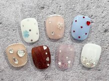 ネオリーブアオバアイ 高田馬場店(Neolive aoba eye)/定額☆フット親指アート 8500円