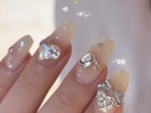 エマネイル プラス キハクヤ 梅田店(EmaNail+KIHAKUYA)の雰囲気（パーツつけ放題コース♪◎次回予約でずっとオフ無料♪）