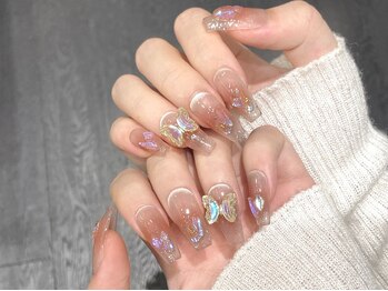 ナユキ 自由が丘店(NA.YUKI)/ベージュ系上品ネイル