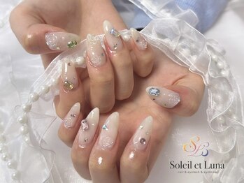 ソレイユ エ ルナ(Soleil et Luna)/kirakira宝石ネイル☆