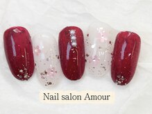 アムールユシマテン 上野湯島店(Amour)/キラキラ春夏ネイルコース¥6980