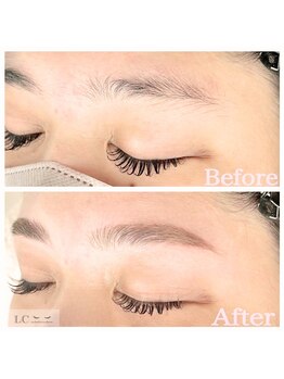 エルシー 大垣店(LC)の写真/眉毛の形を変えるだけでお顔の第一印象が劇的にUP♪眉毛を整えて垢抜け顔に◇毎朝のメイク時間短縮にも◎