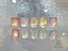 レフトネイルズ(LEFTNAILS)の雰囲気（春の新色☆マグネット/フラッシュ100色超えの豊富なカラー展開♪）