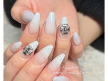 リノネイル(Lino Nail)/クロムハーツネイル/シンプル