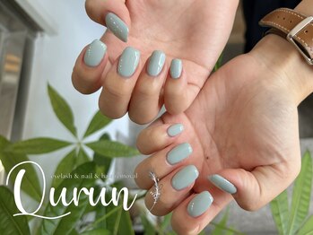 クルン 大阪 御幣島(Qurun)/水色ネイル