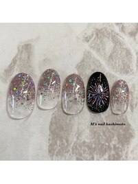 定額制ネイル7月