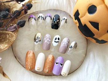 エルア(Beauty Salon Elua)/ハロウィンネイル 定額6300円