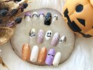 ハロウィンネイル 定額6300円