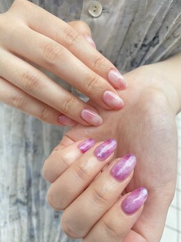 ヴェールサラン(Veil Saran)/ニュアンス果物ネイル