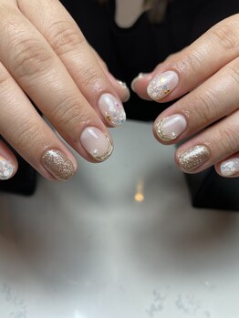 シマー(Shimmer)/冬ネイル♪