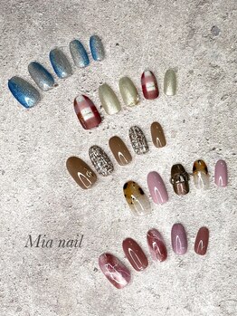 ミア(Mia)/1月 定額ネイルB☆
