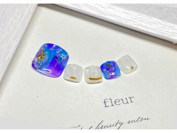 トータル ビューティ サロン フルール(Total Beauty Salon FLEUR)/フットネイルDコース11000円