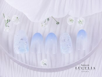 サロンドルクリア 銀座店(Salon de LUCULIA)/#ブライダルネイル フラワー