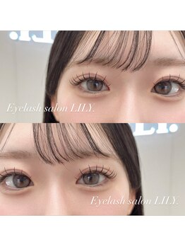 リリー(LILY.)/最高級フラットラッシュ 80本