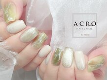 アクロネイル アンド アイ(ACRO NAIL&EYE)/大理石ネイル