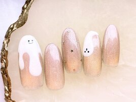 ハロウィンネイル¥7980