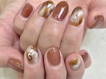 ユープラス(YU+)/カフェラテネイル