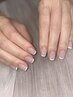 【Jrネイリスト】フレンチorカラグラorチーク　¥5,000