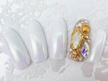 クアトログランシュ 青葉台(QUATRO×GranCieux)/ゴージャスオーロラネイル