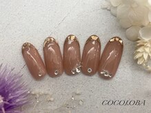 ココロバ ネイルアンドビューティーサロン(COCOLOBA)/ガラスフレンチ