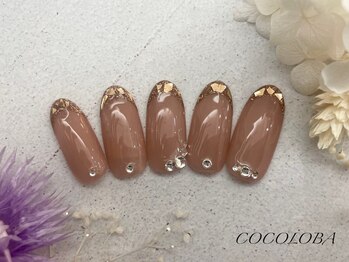 ココロバ ネイルアンドビューティーサロン(COCOLOBA)/ガラスフレンチ