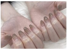 レッドモート(Red moat)/グラデーションネイル