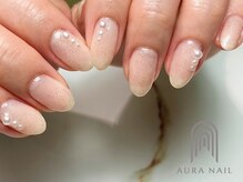 オーラ レアレア市川店内(AURA)/パールのアクセント☆