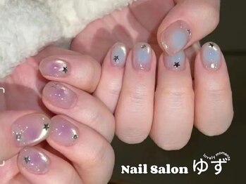 ゆず/チークマグネットネイル