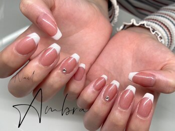 ネイルアンブラ 天王寺店(Nail Ambra)の写真/高技術×低価格♪[バーチャルフレンチ¥6800]リピート率超高の人気店★最旬デザイン・幅広いアートをご用意!