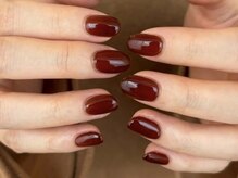 クルネ(QULNE)/ボルドーネイル/ワンカラー