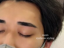 ファミーユプラス 伊勢崎(Fameu+)/メンズ眉毛スタイリング