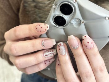 ネオリーブ ウリ(Neolive uri)/バレンタインネイル