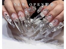 2me studio 心斎橋 [パラジェルネイル/フィルイン/マグネット/長さだし/持ち込み]/長さだし/持ち込み/クリアネイル