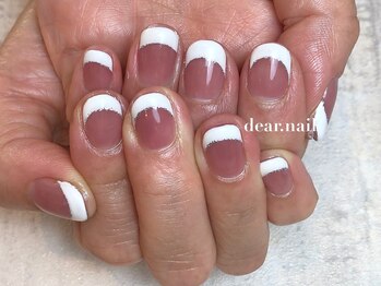ディアネイル(dear.nail)/定番フレンチ☆