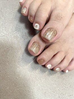 アンドエミニー エン ラボーテ(& EMINY 艶 la beaute)/フットネイル