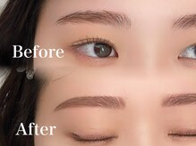 プラチナ 表参道(PLATINA)/最近流行りの韓国風平行アーチ