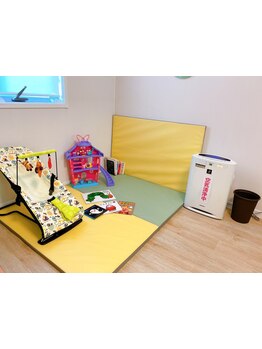 お子様同伴OKのサロン