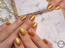 アールビーネイル(RB_nail)/オレンジ　マグネット