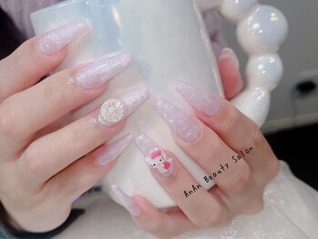 アンアンビューティーサロン(AnAn Beauty Salon)/【チップ】長さ出しワンカラー