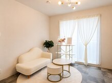 cocori private salonの雰囲気（リラックスしてお過ごし頂ける空間づくりにもこだわっています☆）