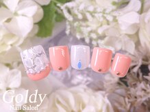 ネイルサロン ゴールディ(NAIL SALON GOLDY)/FOOT華やかアートコース