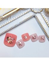 グリッター(GLITTER)/ガーリーネイル