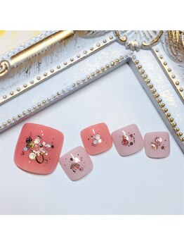 グリッター(GLITTER)/ガーリーネイル