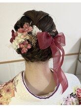 ユウワ(yuwa)/卒業袴着付け&ヘアセット