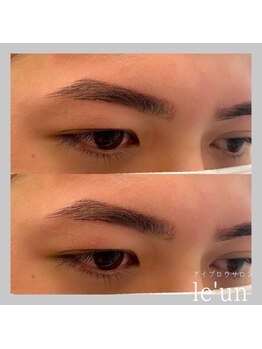 ルアン 表参道店/メンズ美眉毛スタイリング